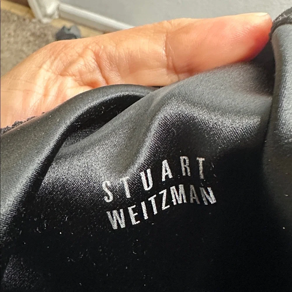 Stuart Weitzman Black Over-the-Knee thigh high Boots size 10 comfy